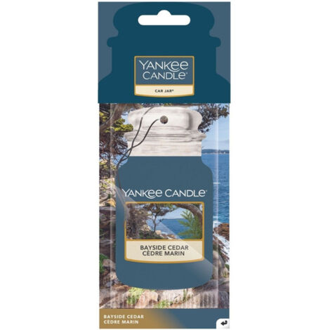 Vela para coche YANKEE CANDLE, fragancia individual para coche BAYSIDE CEDAR 15 g