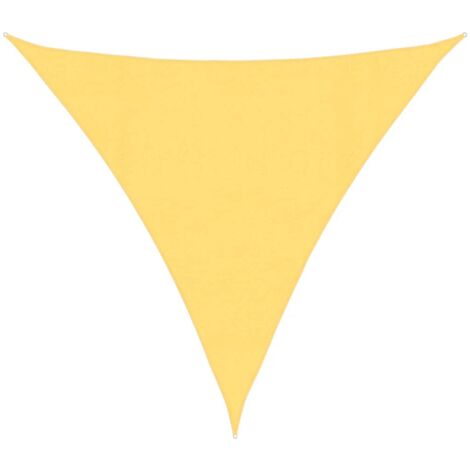 Vela Parasole，Vele ombreggianti，Tenda Parasole Giardino 160 g/m² Beige 4x4x4 m in HDPE BEVS898846 BonneVie