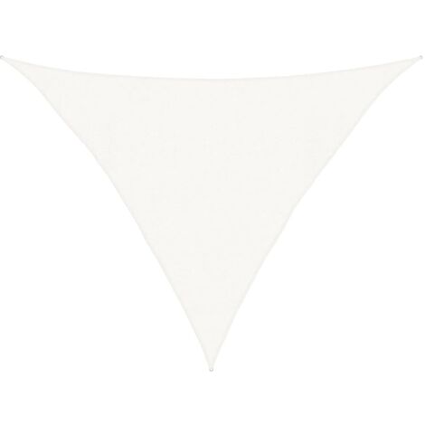 Vela Parasole，Vele ombreggianti，Tenda Parasole Giardino 160 g/m² Bianca 4x4x5,8 m in HDPE BEVS113838 BonneVie