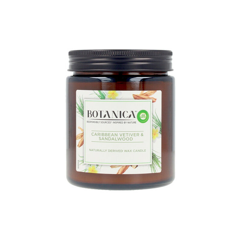 

Vela Perfumada Botanica Caribbean Vetiver & Sandalwood Air Wick (205 g)