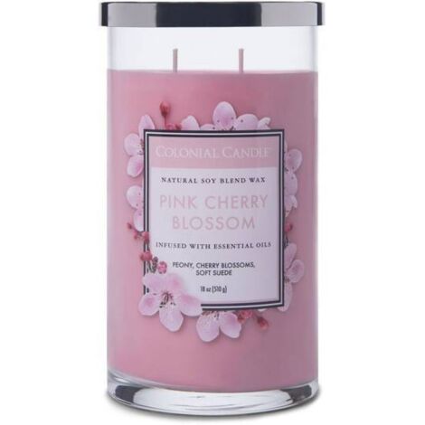 Vela perfumada - Flor de cerezo rosa