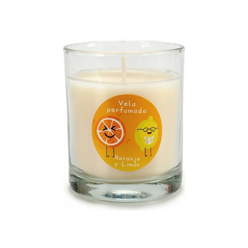 

Vela Perfumada Naranja Limón Cristal Vaso