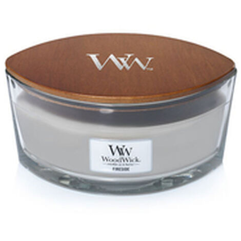 Vela Perfumada Woodwick Core Ellipse Fireside 453 g