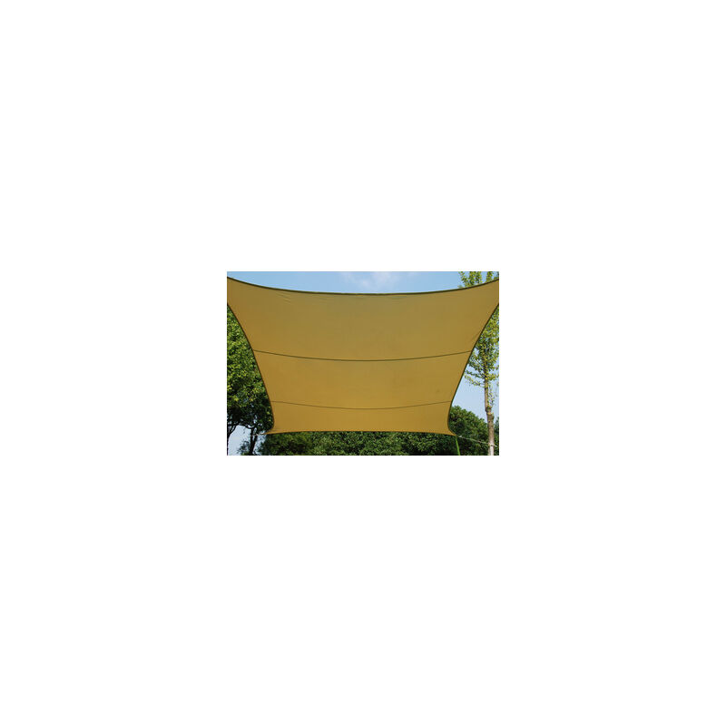 Telo Vela Quadrata Beige In Pe 5x5x5 Mt Ferliving