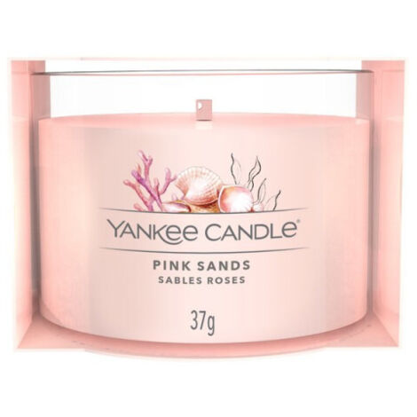 VELA TEALIGHT PINK SAND YANKEE CANDLE