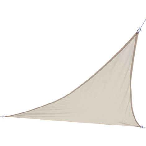 Vela Telo Parasole 3,6 x 3,6 mt Tenda Triangolare Ombreggiante Giardino Tessuto