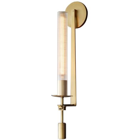 Vela Uno - Aplique Moderno 40W Oro Blanco