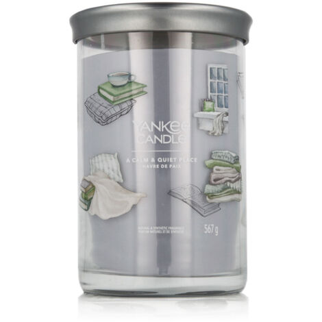 Vela Yankee Candle "Un lugar tranquilo y silencioso" en vaso de 567 g.