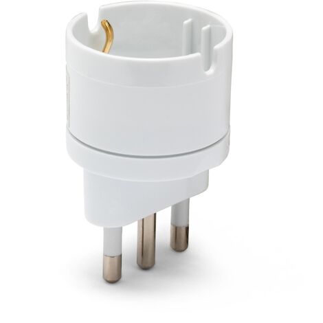 Velamp ADAPT-IT-16S Adattatore da Schuko a Spina Grande 16A