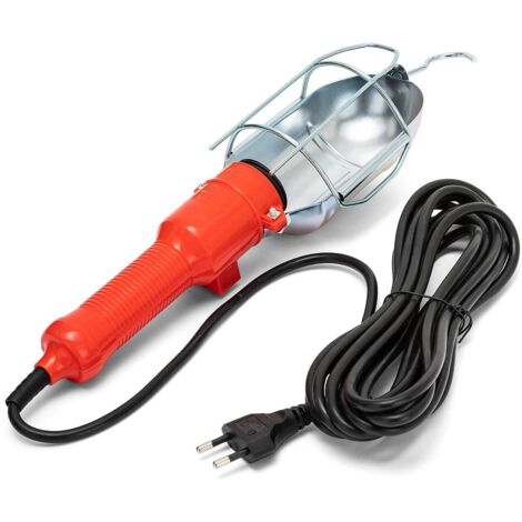 Velamp IS529 Lampada da Lavoro, Cavo 10M, Max 60W IP20
