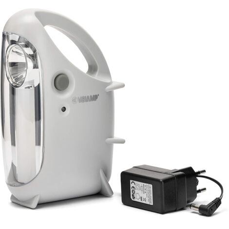 VELAMP LAMPADA EMERGENZA PORTATILE RICARICABILE LED 170 LM MINI OVIDEA