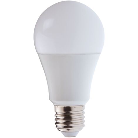 Velamp LB209S-40K, Lampadina SMD LED, Goccia A60, 9W/806lm, base E27, 4000K