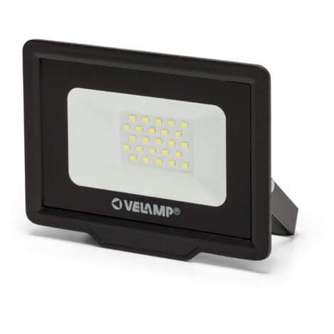 Velamp Proiettore LED 20W Fisso Alluminio-Abs