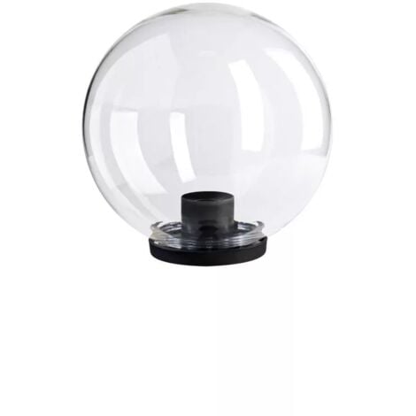 LGVSHOPPING VELAMP SPH255 APOLUX Sfera Per Esterno In PMMA 250mm Attacco E27 Trasparente