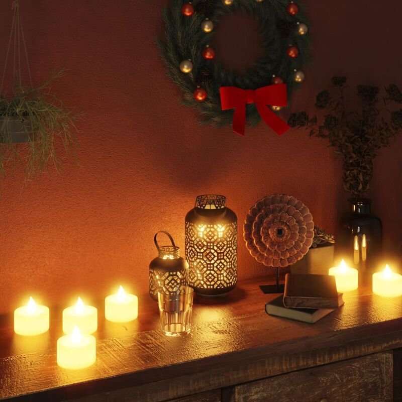 

Velas eléctricas sin llama LED 100 uds blanco cálido