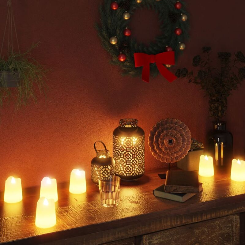 

Velas eléctricas sin llama LED 100 uds blanco cálido