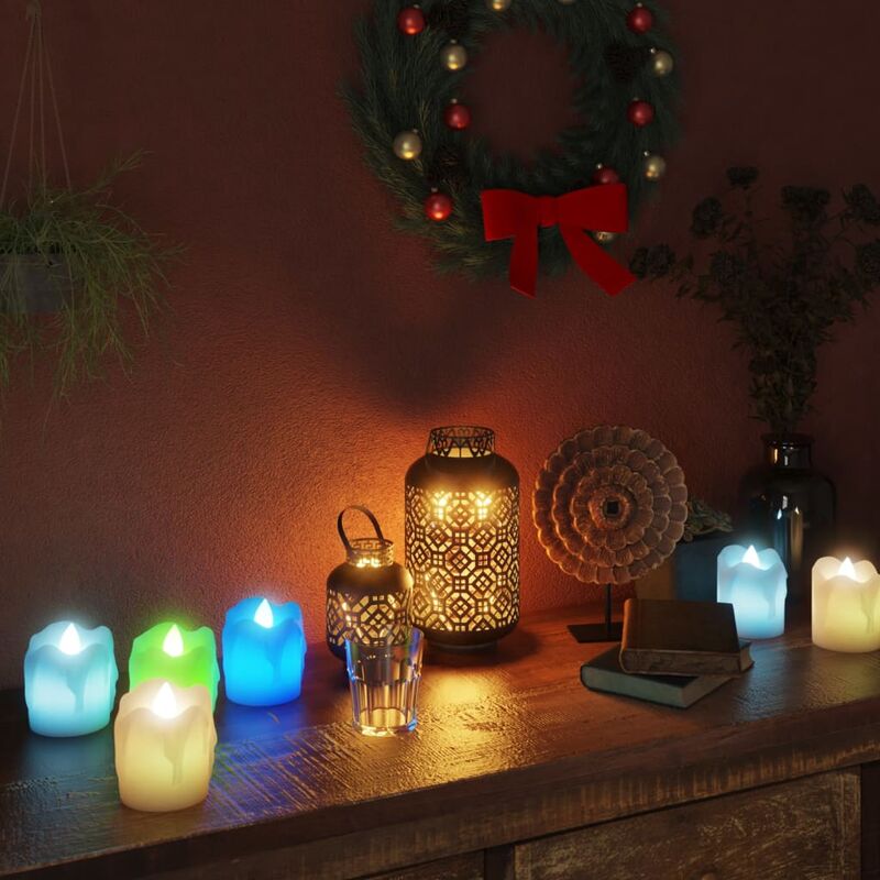 

Velas eléctricas sin llama LED 100 uds colores