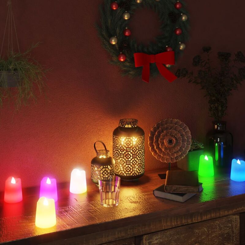 

Velas eléctricas sin llama LED 12 uds colores