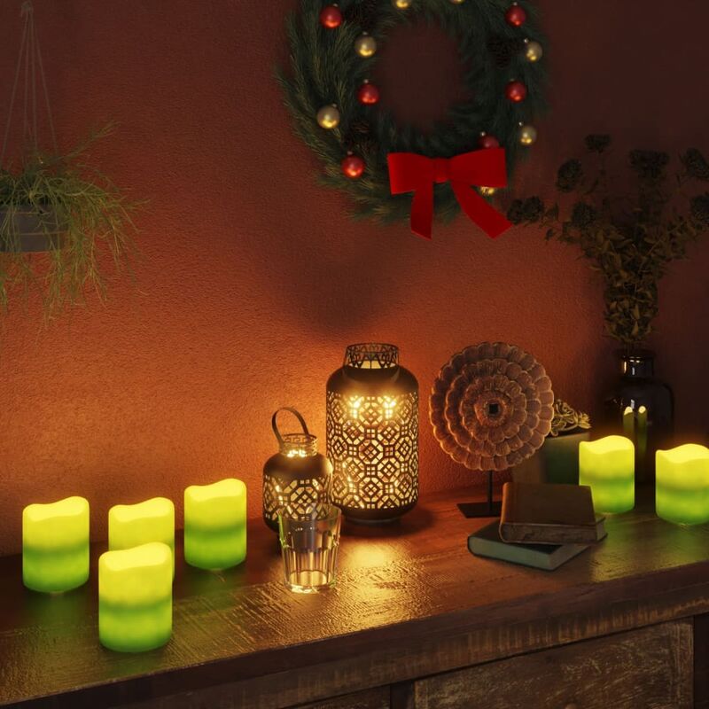 

Velas eléctricas LED 12 uds blanco cálido