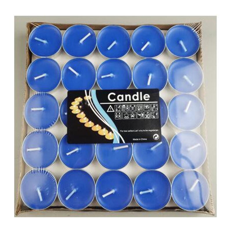 

Velas ligeras de te, velas candelitas sin perfume, velas romanticas de amor,Azul