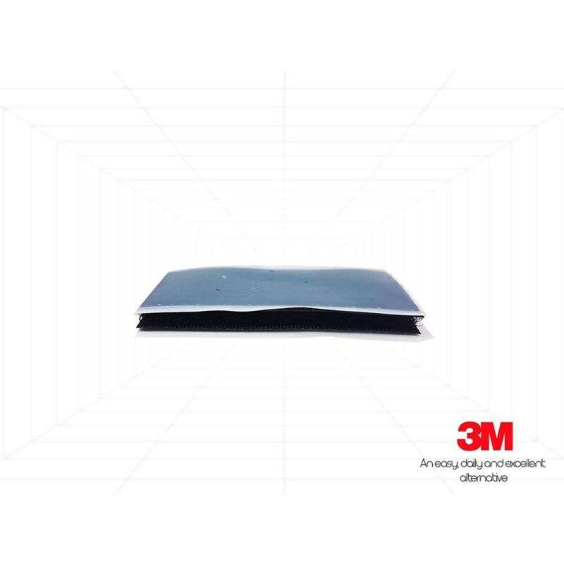 Velcro Adesivo 3M Sistema di Fissaggio Removibile a Strappo, Nero