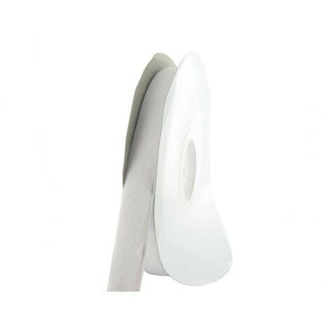 Velcro adhésif boucle 25mm x 25m blanc