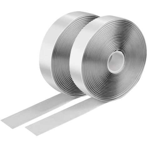 Velcro bifacciale 25mm 5 metri bianco