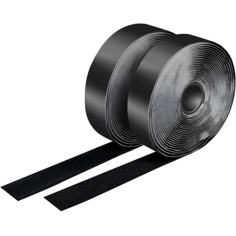 Velcro bifacciale 25mm 5 metri nero 79