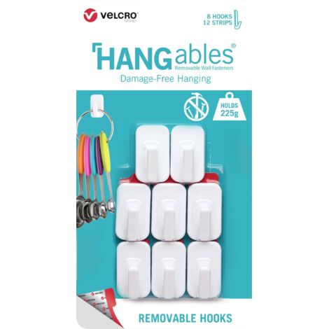 VELCRO® blanc Contenu: 8 pc(s) Y647313
