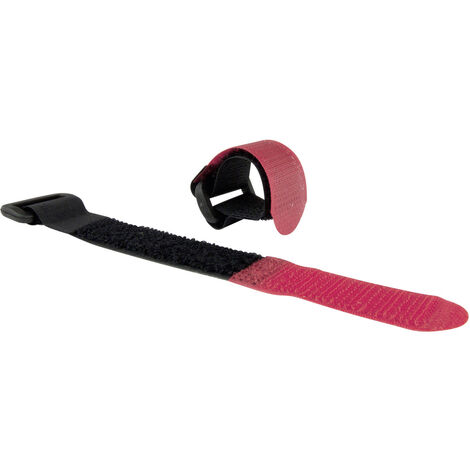 VELCRO® E1010000433002  Klettband zum Bündeln Haft- und Flauschteil (L x B) 360 mm x 25 mm Schwarz,