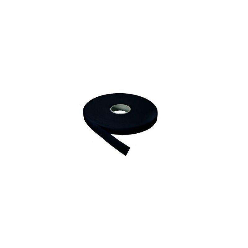 

Velcro hembra adhesivo negro 20mm rollo 25m