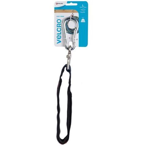 Velcro Sangle Easy Hang+Mousqueton taille L 40mmx830mm