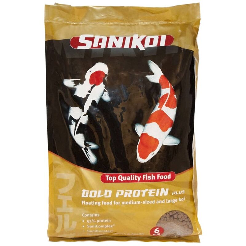 

Alimento para Peces Sanikoi Gold Protein Plus 6 mm 10 L 124648 - Velda