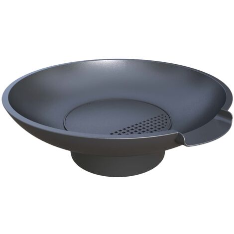 Velda Bol filtrant décoratif d'étang 75x32 cm Noir 48 W