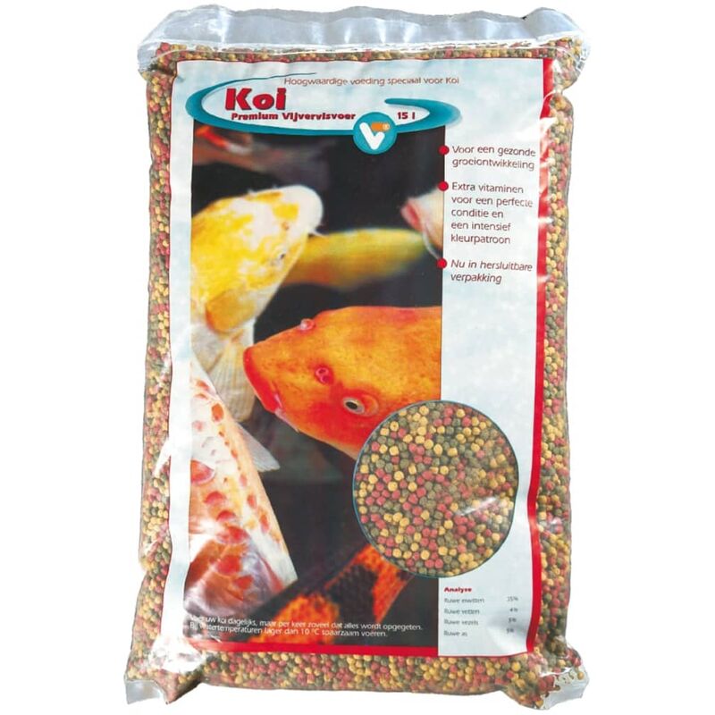 

Comida para peces VT koi Premium 15 L 144450 - Velda