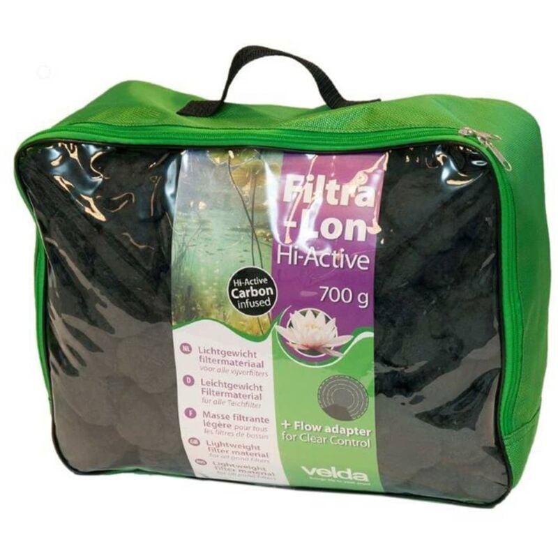 

Material filtrante de estanques Filtra-Lon Hi-Active 700 g negro - Velda