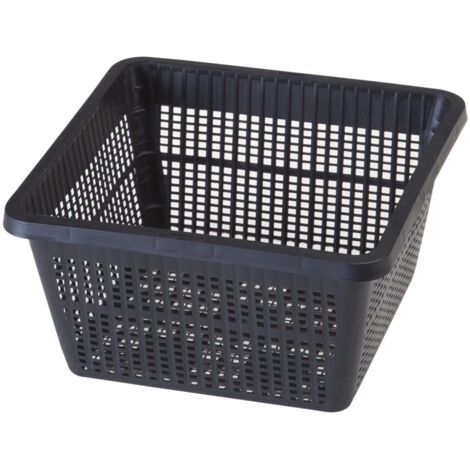 Velda Pflanzkorb PLANTMAND Kunststoff schwarz eckig 27 x 27 x 19 cm 141005