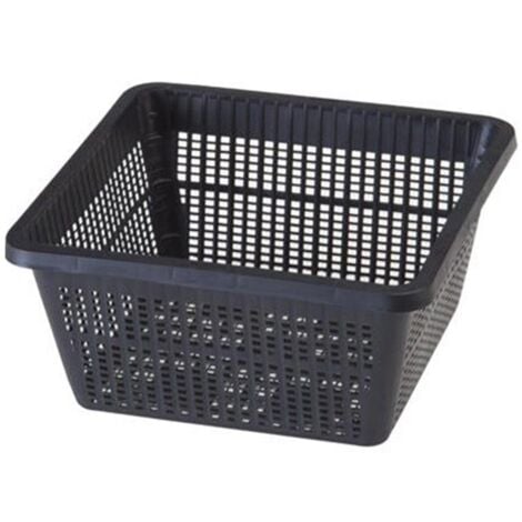 Velda Plant Basket Plastic Square cm28x28x19h - cesto quadrato in plastica rigida per piante da laghetto