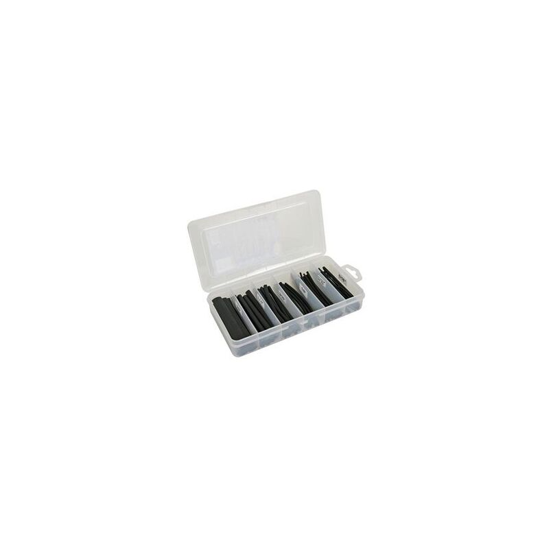 

Veleman K/Stb2G 143208 - Juego De Tubos Termorretráctiles Con Adhesivo Interior (10 Cm, 85 Piezas), Color Negro
