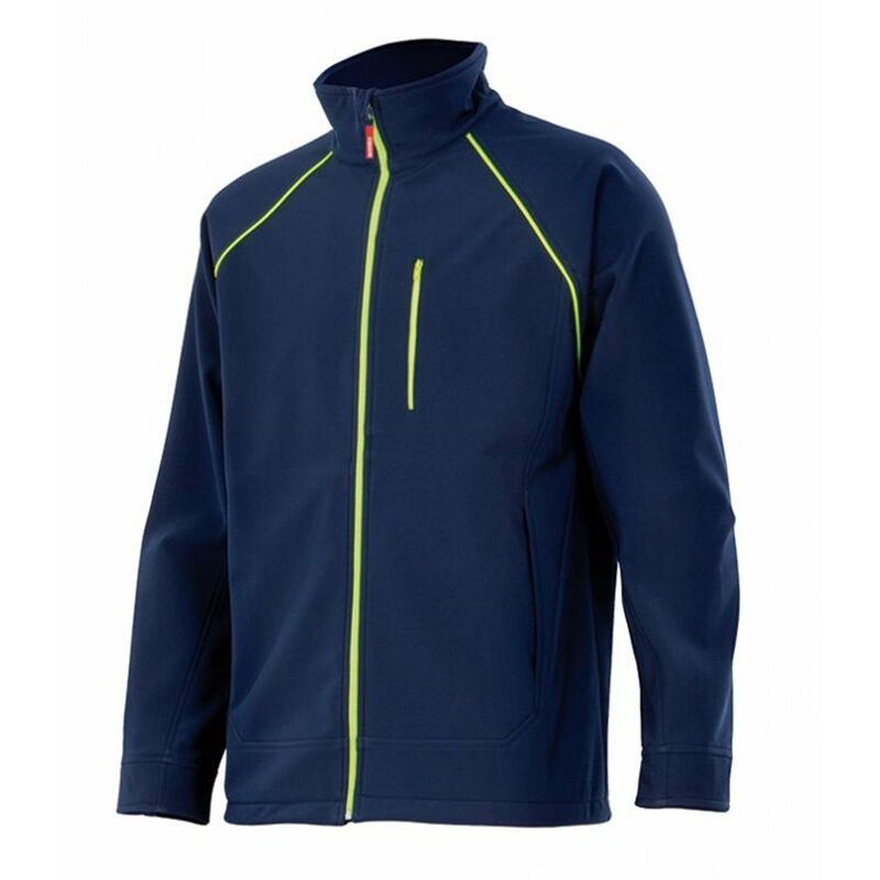 

CAZADORA SOFT SHELL BICOLOR Azul Marino L