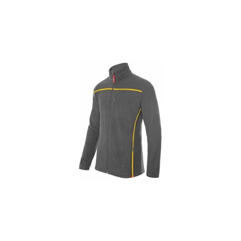 

Velilla Chaqueta 201502 Polar Gris/Linea Amarilla Xxl