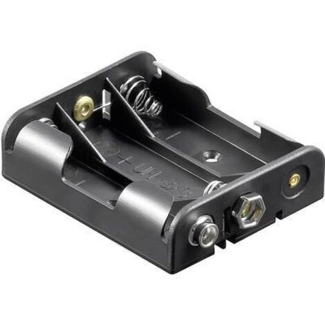 Velleman BH331B Support de pile 3x LR6 (AA) (L x l x H) 56 x 48 x 16 mm V44353