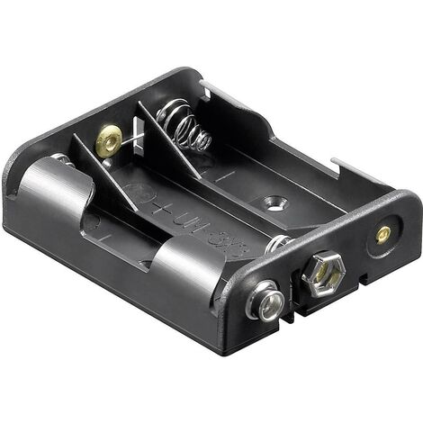 Velleman BH331B Support de pile 3x LR6 (AA) (L x l x H) 56 x 48 x 16 mm V44353