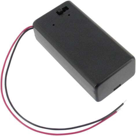 Velleman BH9VBS Batteriehalter 1x 9 V Block  (L x B x H) 69 x 33 x 21 mm
