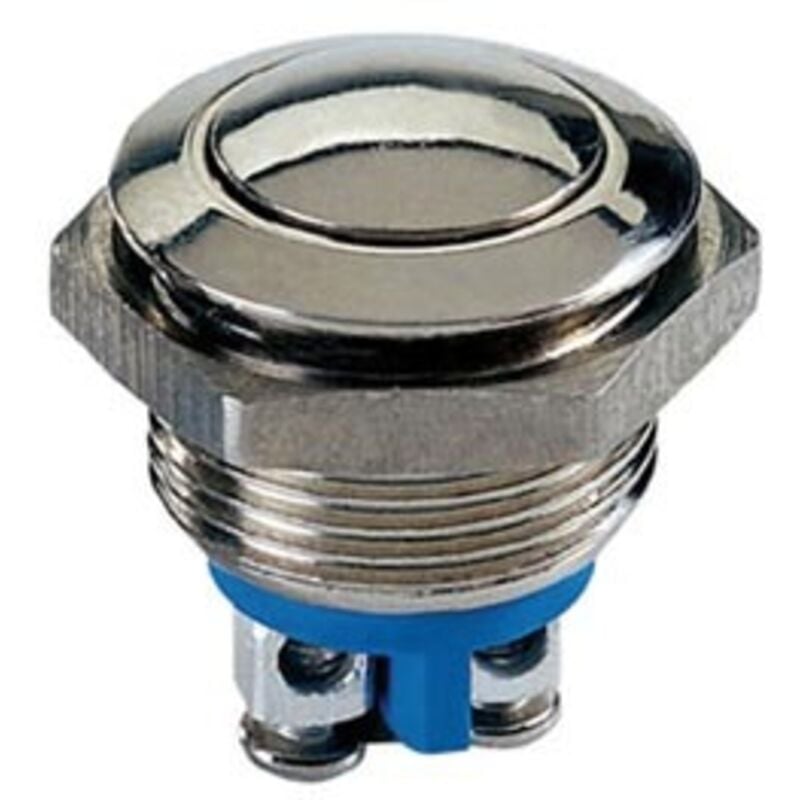 Bouton-poussoir rond en acier inoxydable spst 1NO switches R1800R