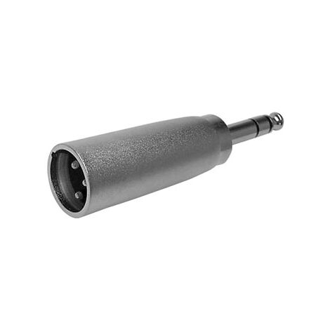 Velleman CAA04 cambiador de género para cable XLR 6,35mm Plata
