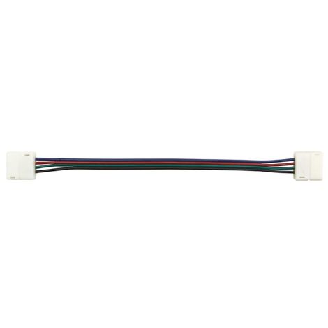 Velleman CABLE CON CONECTORES PUSH PARA TIRAS LED FLEXIBLES - COLOR RGB - 10 mm