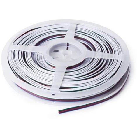 Velleman CÂBLE RVB POUR FLEXIBLES LED - 4 CONDUCTEURS - 25 m (4 x 0.33 mm²)