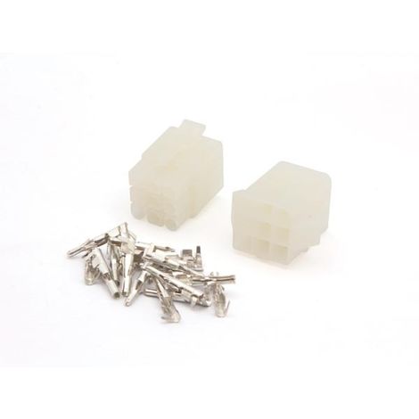 Velleman – Connecteurs multifonctions 6.2mm 3 x 3 pôles – Tension 300VAC – Courant 8-13A – Résistance contact 10mΩ – WTWCS3X3