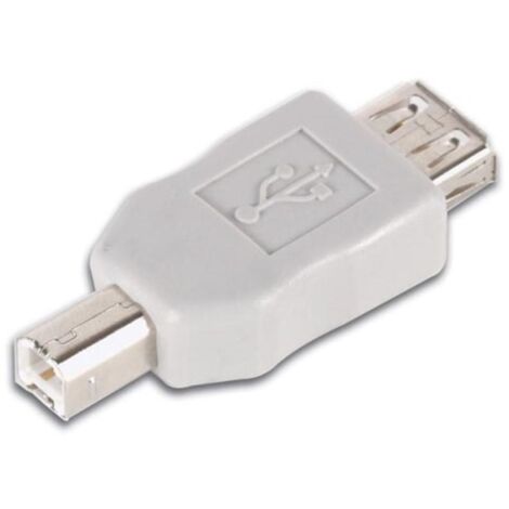 Velleman CW072 A hembra a B macho adaptador USB, multicolor